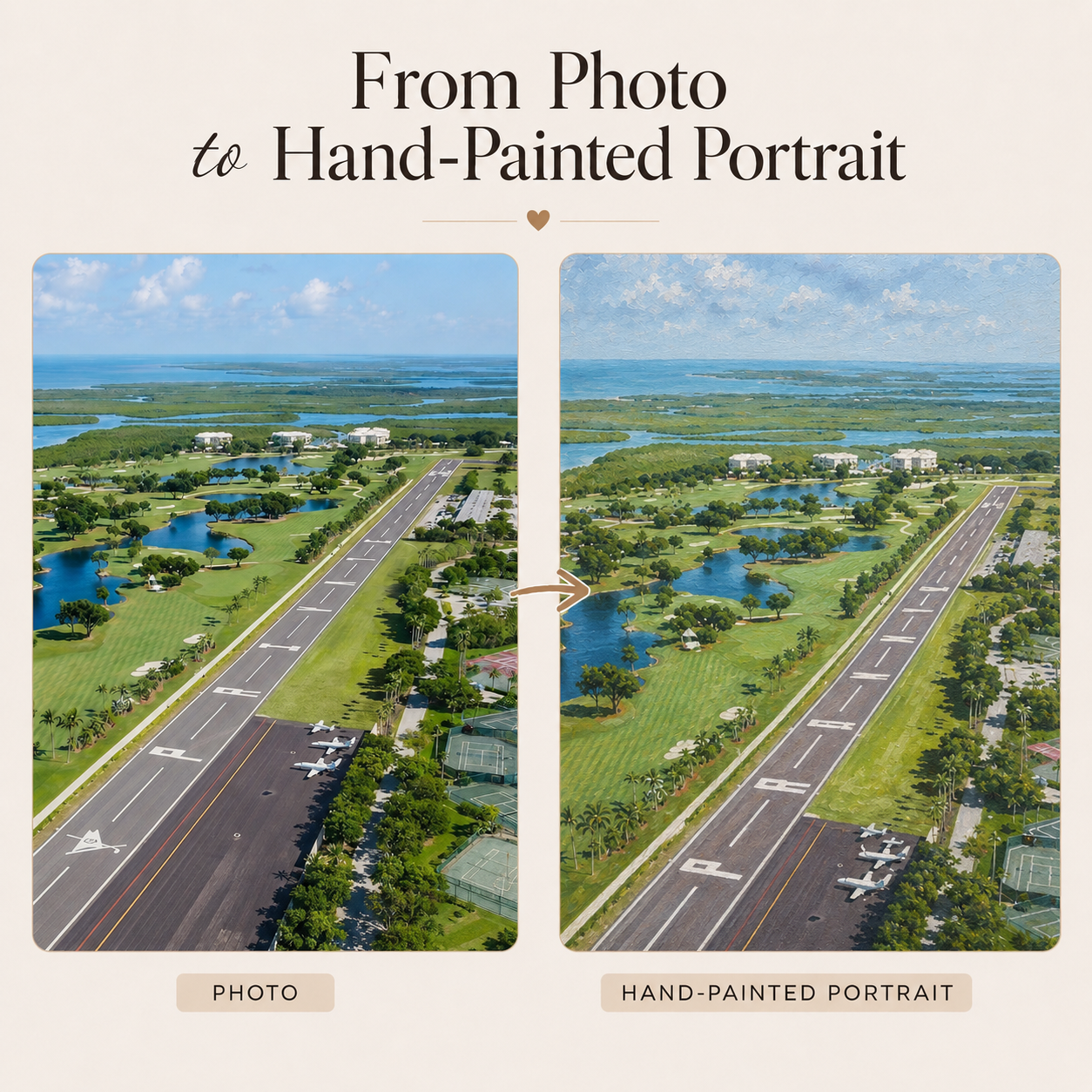Custom Landscape Oil Painting – Hand-Painted from Your Photo